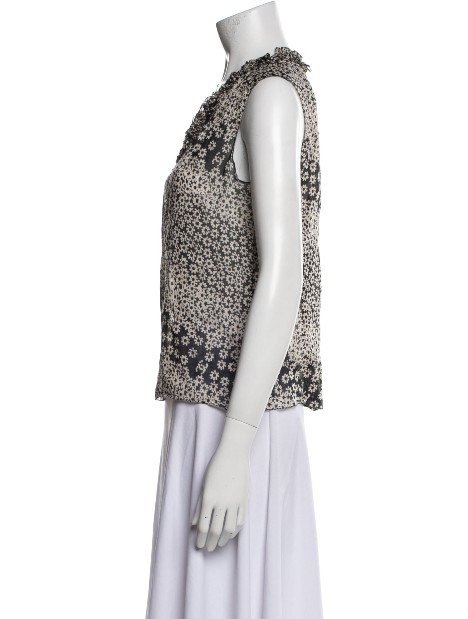 Chanel 2003 Printed Top